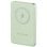 Batería externa Verbatim Charge ?n? Go 10000 mAh Verde Quick Charge 3.0 MagSafe Inalámbrica