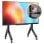 Meuble TV Onkron à roulettes 70-110 pouces - Support TV et tableau blanc interactif noir, 120,5 kg - Support TV et tableau blanc interactif avec VESA max. 1000x800 / TS2081-B