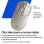 Ratón HP 400 Inalámbrico Dual Bluetooth/USB 2.4GHZ Silencioso Batería 24 Meses 6000DPI Silicona Suave Negro