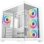 Torre DeepCool CG530 4F WH bianca con 3 ventole da 120 mm e case ATX in vetro temperato