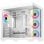 Torre DeepCool CG530 4F WH bianca con 3 ventole da 120 mm e case ATX in vetro temperato