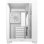 Torre DeepCool CG530 4F WH bianca con 3 ventole da 120 mm e case ATX in vetro temperato