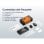 Doogee S Cyber Pro 32 GB de RAM, 512 GB de ROM, bateria de 10.800 mAh, Helio G100, IP69K, 6,6″, FHD+, 120 Hz