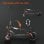 Patinete eléctrico isinwheel 45km/h 45km de autonomía 800W 11? offroad suspensión cuádruple luces LED
