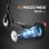 Patinete eléctrico isinwheel 25km/h 28km de autonomía 350W con neumáticos 8,5? y control APP