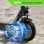 Isinwheel 25km/h 35km de alcance 500W scooter elétrica dobrável com travões EABS e aplicação