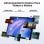 Tablette Doogee Tab G6+ 11 pouces 128 Go Wi-Fi avec clavier et souris