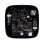 Detector de Incendio Ajax FireProtect 2 AJ-FIREPROTECT2-HS-RB-B Negro Sensor Óptico Calor/Humo Sirena 85dB Autonomía 7 a