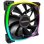 Ventilateur supplémentaire hexagonal Montech AX140 PWM 140 mm 1 600 tr/min RGB, patins anti-vibrations