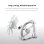 Ventilateur supplémentaire Montech HP140 ARGB PWM 140 mm 1500 tr/min avec éclairage ARGB silencieux