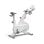 Yesoul M1 Weißes Spinning-Bike 33 kg 19,5-Zoll-Bildschirmunterstützung Magnetischer Widerstand App