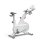 Yesoul M1 Weißes Spinning-Bike 33 kg 19,5-Zoll-Bildschirmunterstützung Magnetischer Widerstand App
