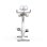 Yesoul M1 Weißes Spinning-Bike 33 kg 19,5-Zoll-Bildschirmunterstützung Magnetischer Widerstand App