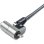L-Link LL-NOTEBOOK-LOCK-NANO Nano Key 1,8 m Stahl/Schwarzes Vinyl Anti-Diebstahl-Kabel 2 Schlüssel