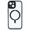Funda para móvil La Casa de las Carcasas Bumper Compatible Magsafe Negra para iPhone 15 Plus