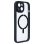 Funda para móvil La Casa de las Carcasas Bumper Compatible Magsafe Negra para iPhone 15 Plus