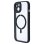 Funda para móvil La Casa de las Carcasas Bumper Compatible Magsafe Negra para iPhone 15 Plus