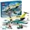 Lego City 60465 Ambulanza aerea 403 pezzi Motoslitta Laboratorio medico