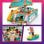 LEGO Friends 42664 Conjunto de construção Voyage Boat Adventure com 685 peças para maiores de 8 anos