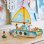 LEGO Friends 42664 Conjunto de construção Voyage Boat Adventure com 685 peças para maiores de 8 anos