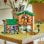 Conjunto de construção Lego Friends 42654 Pony Ranch e Stable, 727 peças, carruagem funcional e elevador
