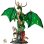 LEGO NINJAGO Ensemble Dragon Gardien 71847 1650 pièces, articulé, Maître Wu, à exposer
