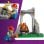 Conjunto de acampamento de bananas e velas de ignição LEGO Fortnite, 250 peças, figuras de lhama e lobo