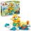 Juguete de construcción Lego DUPLO 10448 Animales sobre Ruedas 3en1 58 piezas móviles