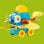Juguete de construcción Lego DUPLO 10448 Animales sobre Ruedas 3en1 58 piezas móviles
