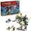 Conjunto de construção Lego Ninjago Rogue and Dragon Mech com 584 peças e mais de 8 minifiguras articuladas