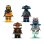 Conjunto de construção Lego Ninjago Rogue and Dragon Mech com 584 peças e mais de 8 minifiguras articuladas