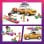 Conjunto de construção de automóveis Lego Friends 42659 Friendship Road Trip com 220 peças