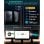 Ordinateur de bureau GREED Nano Plus, Intel Celeron G5905, 8 Go, SSD 256 Go, Windows 11 Pro, Wi-Fi 5