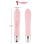 HUGBOX Vibrador Conejito y Vibrador Femenino 10 programas Rosa Pastel