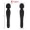 HUGBOX Vibrador Wand y Vibrador Femenino 14 programas Negro