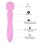 Kit de brinquedos sexuais Hugbox - Pacote individual - Rosa: Sugador de clitóris, vibrador de coelho e vibrador de varinha