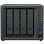 Disco Duro NAS Interno Synology 4 bahías 2.5GbE NVMe DS925+ ampliable a 9 bahías