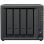 Disco Duro NAS Interno Synology 4 bahías 2.5GbE NVMe DS925+ ampliable a 9 bahías