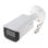 Caméra Dahua IPC-HFW2831T-ZS-2713 8MP IP67 blanche, objectif 2,7-13,5 mm, WDR, PoE, infrarouge 60 m