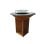 Barbacoa Purline EFP56B Acero Corten 100cm Mínimo CO2 Sin Humo y Sin Olores