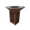 Barbacoa Purline EFP56B Acero Corten 100cm Mínimo CO2 Sin Humo y Sin Olores