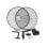 Ventilador Purline VENTY METABLAST 230W 3 velocidades oscilación automática pared