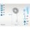Ventilador Purline Venty Mobile Motor DC Batería Litio 12 Velocidades Blanco