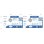 Ventilador Purline Venty Mobile Motor DC Batería Litio 12 Velocidades Blanco