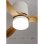 Ventilador de techo Create WiFi/FSC Dual motor aspas reversibles LED 15W 3 tonos
