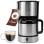 Cafetera de Filtro Clatronic KA 3805 1,2L Termo Inox Protección Antigoteo 800W Parada Automática