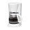 Clatronic KA 3473 Filterkaffeemaschine, 1,5 l, 900 W, weiß, mit Tropfschutz und automatischer Abschaltung