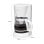 Clatronic KA 3473 Filterkaffeemaschine, 1,5 l, 900 W, weiß, mit Tropfschutz und automatischer Abschaltung