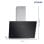 Bomann DU 7606.1 G Abluft-/Umluft-Dunstabzugshaube, 60 cm Glas, Touch Control