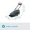 Tondeuse à gazon Gardena PowerMax Duo 46/36 V 46 cm 50 L Batterie au lithium Jardins 600 m²
